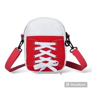 Women Canvas Bag Fashion Creative Personality Shoes Shape Shoulder Crossbody Bag